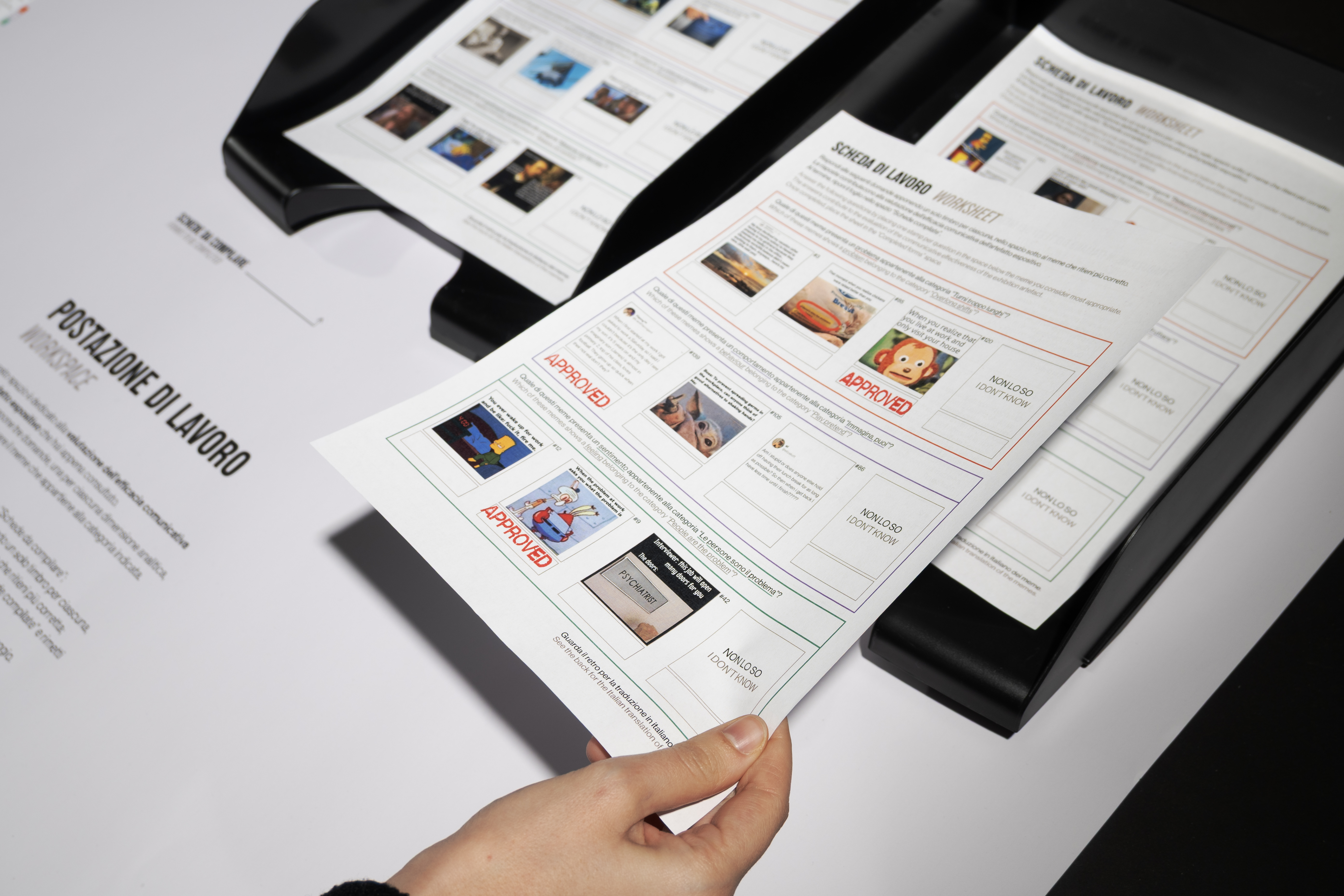 Interazione dell’utente con la fase di evaluation